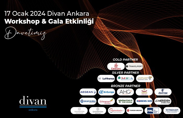17 Ocak 2024 Divan Ankara Workshop & Gala Etkinliğimiz